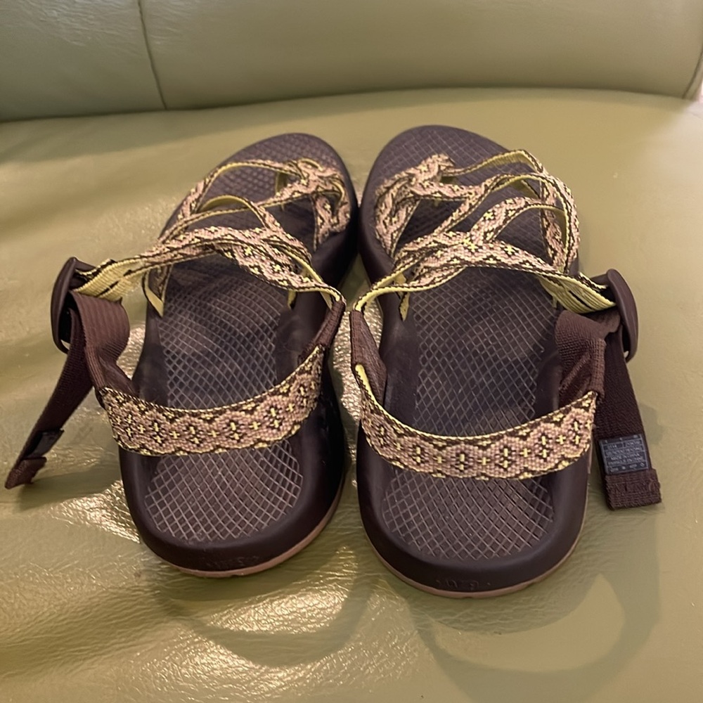 Chaco Women's ZX/2 Kaleidoscope double-strap sandal with a Vibram sole 8 - Picture 2 of 5